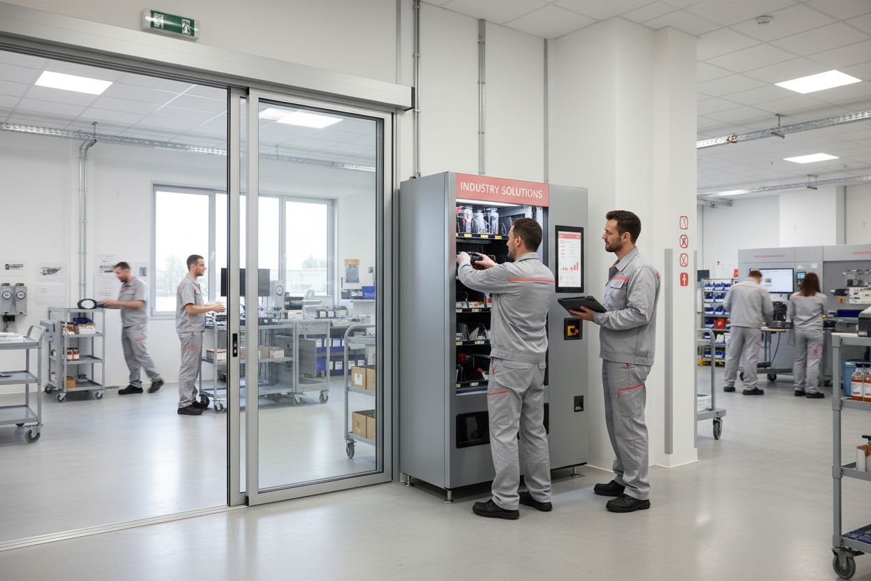 industry asset vending machine