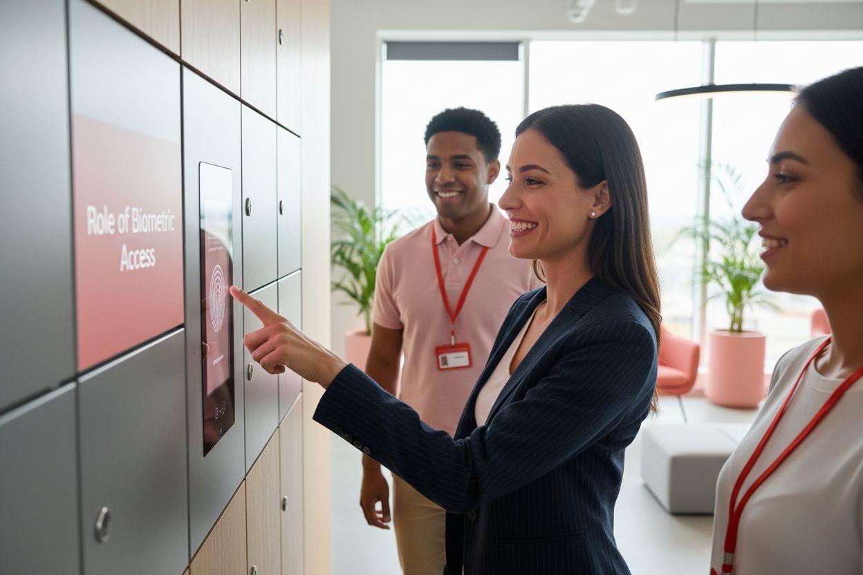 biometric locker access