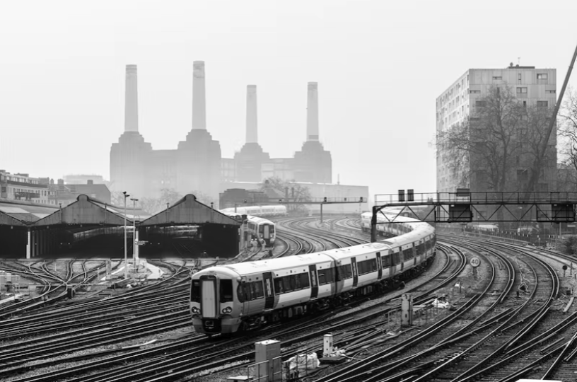Battersea and train 