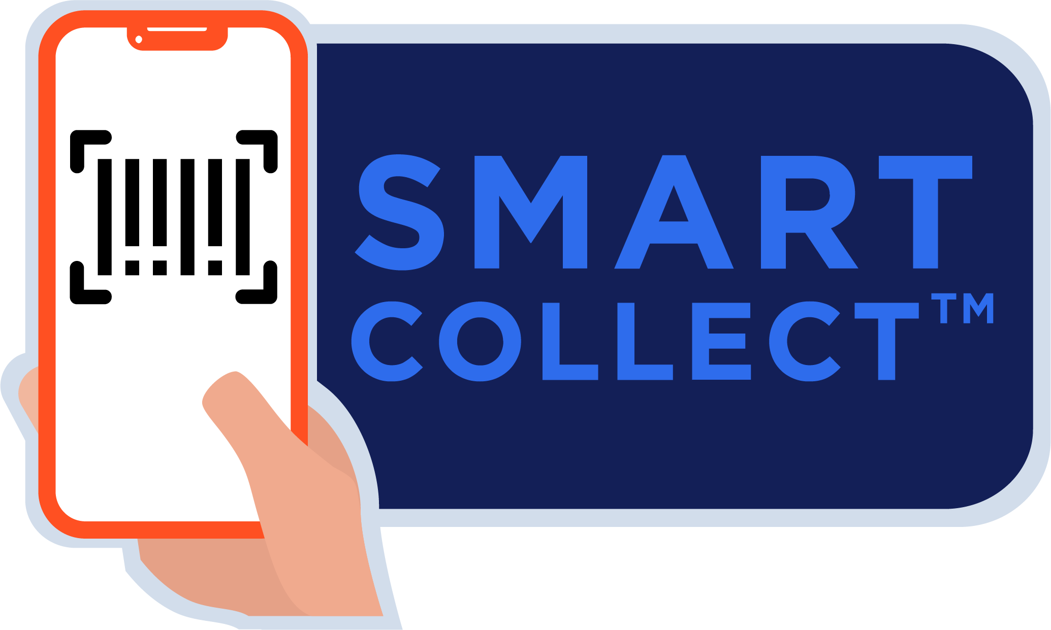 Smart Collect Sticker blue