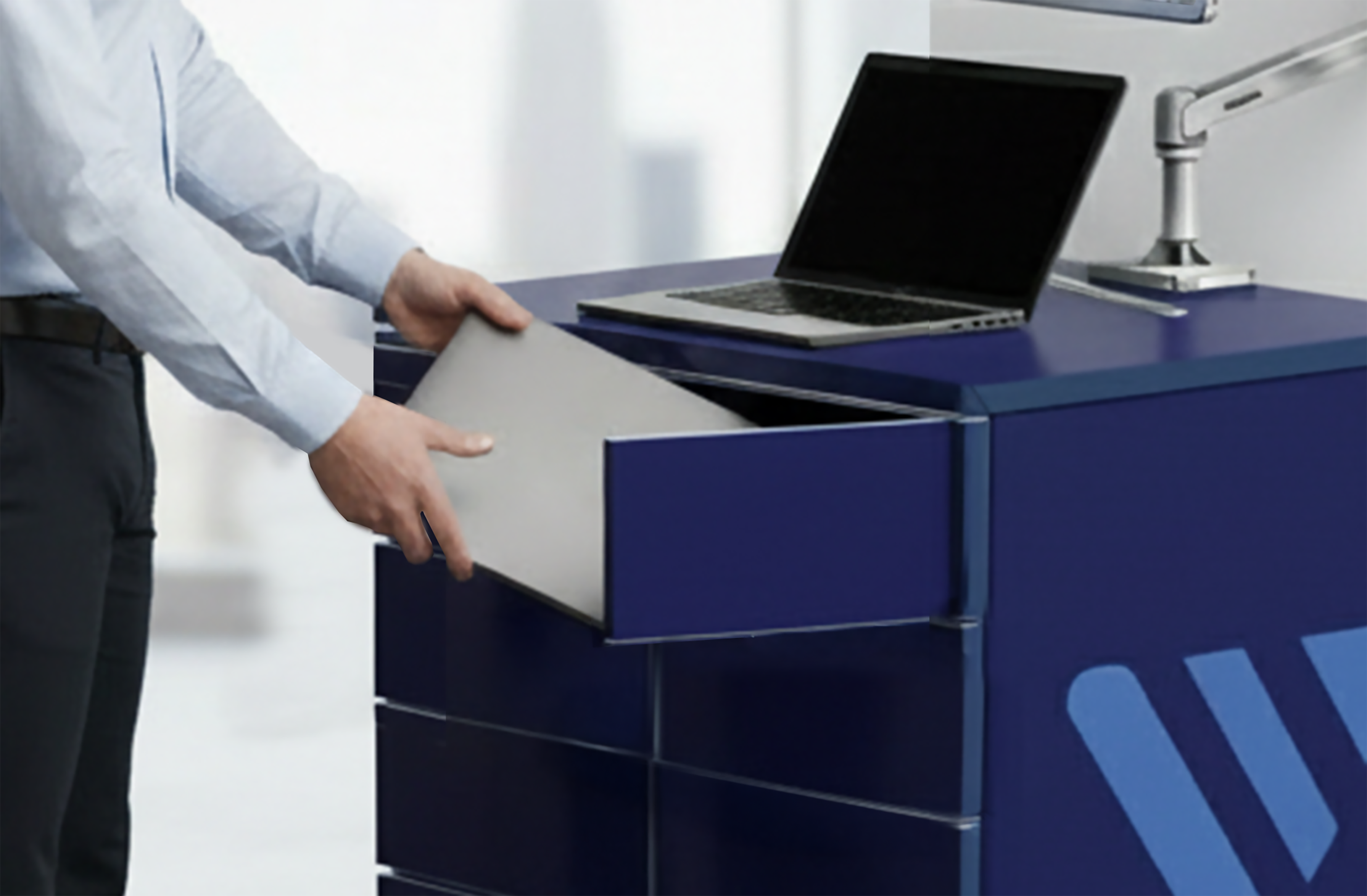 Smart Kiosk Pickup close up